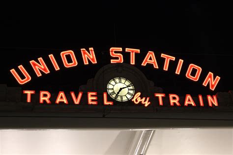 Travel By Train The Famous Travel By Train Sign At Denve Flickr