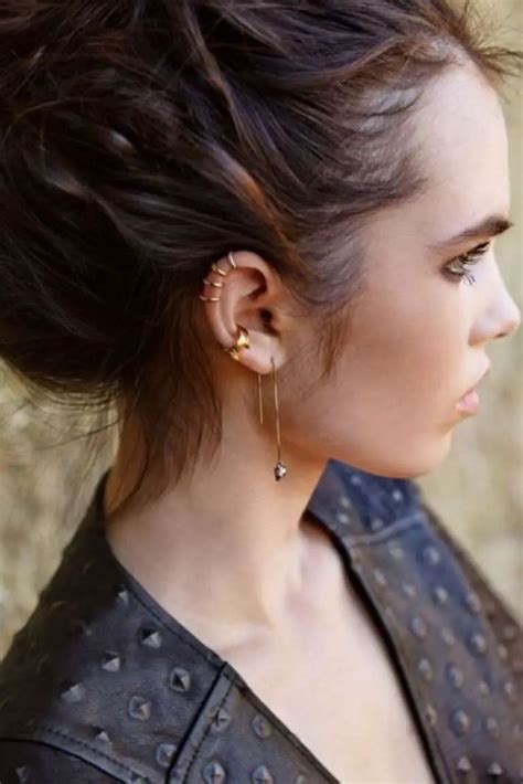 Piercing Oreja • 30 Increíbles Ideas Que Te Harán Lucir Más Sexy