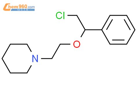 91045 47 5 Piperidine 1 2 2 chloro 1 phenylethoxy ethyl 化学式结构式分子式