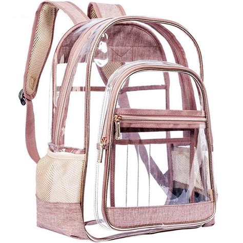 Large Transparent Waterproof School Backpack – Innovato Design