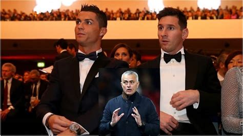 Mourinho Zappe Cristiano Ronaldo Messi Et Choisit Le Goat