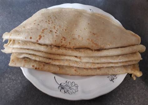 Crêpes IG bas à la farine d orge mondée de mhlp Cookpad