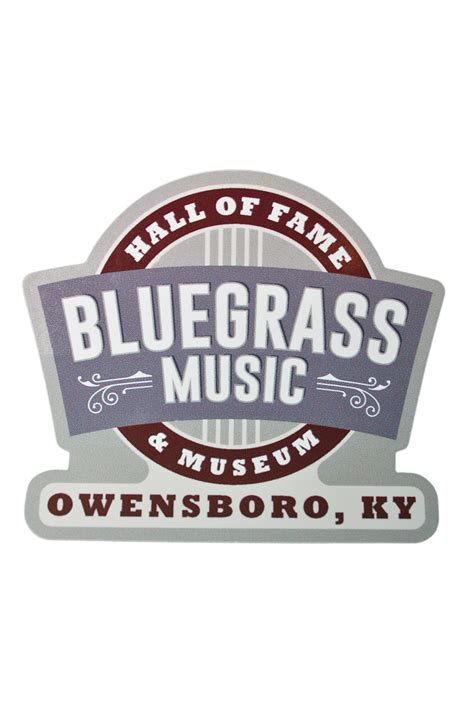 Bluegrass Music Sticker