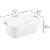 Sterilite Ultra HipHold 1 25 Bushel Plastic Clothes Laundry Basket Bin