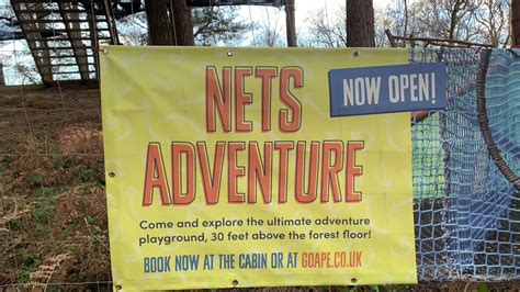 Nets Adventure At Go Ape Moors Valley Youtube