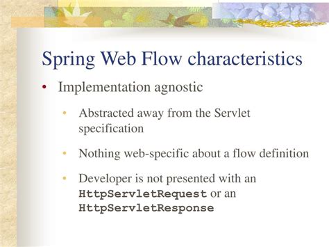 Ppt Spring Web Flow Powerpoint Presentation Free Download Id296570