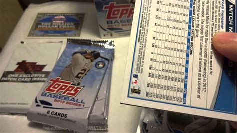 Unboxing Topps Baseball 2013 Retail Walmart YouTube