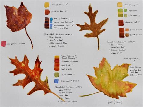 Painting Beautiful Autumn Colours - Nicole Russell Art Classes and ...