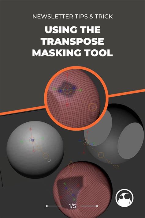 Using The Transpose Masking Tool Zbrush Tutorial Graphic Design