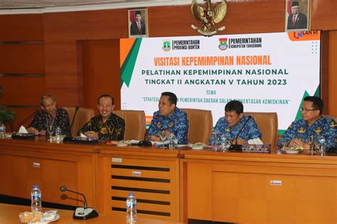 Pj Bupati Andi Ony Terima Visitasi Peserta Pelatihan Kepemimpinan