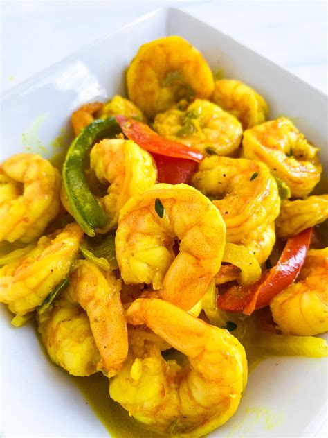 Jamaican Coconut Curry Shrimp Eat Well With Lex