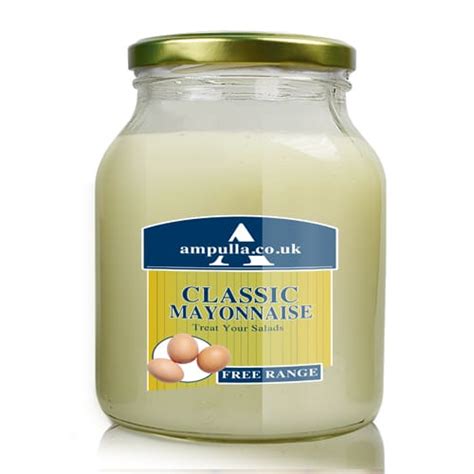 Ml Glass Mayonnaise Jar With Lid Ampulla