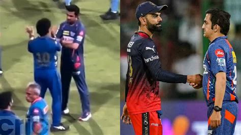 Fans Tease Gautam Gambhir With Kohli Kohli Chants After Lsg S Exit