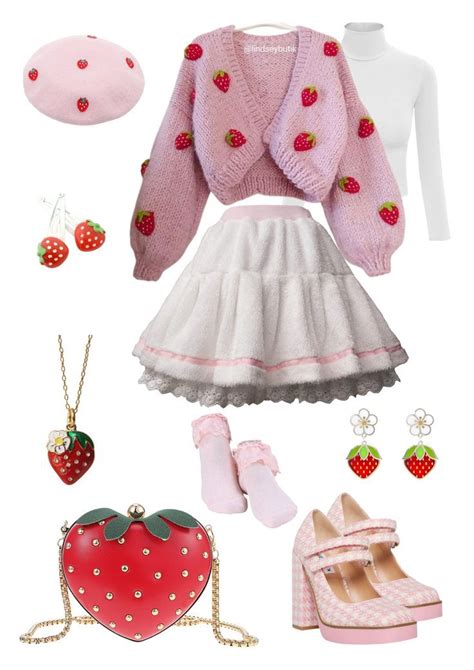 Strawberry Winter Outfit | Kawaii outfit ideas, Cute outfits, Kawaii ...