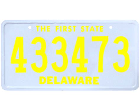 Delaware License Plate Wrap Kit – PlateWraps