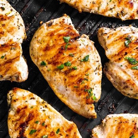 Perfect Grilled Chicken Breast Recipe Savory Nothings