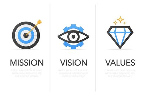 Mission Vision Values Modern Flat En 2024 Vision Y Mision Vision