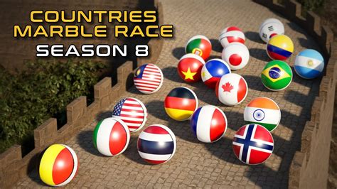 COUNTRIES MARBLE RACE SEASON 8 YouTube