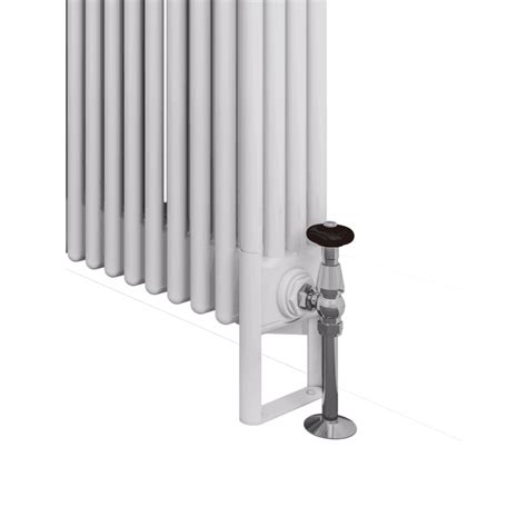 Eastbrook Rivassa 4 Column Radiator Feet Pair White 810076