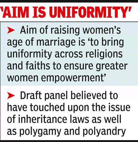 Ucc Uttarakhand Ucc Draft Ready Focus On Raising Marriage Age For Women Ensuring Gender