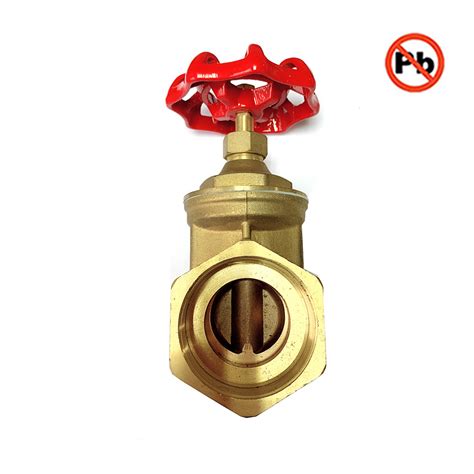 Lead Free Brass Pn16 200wog Gate Valve From China Manufacturer Plumbing