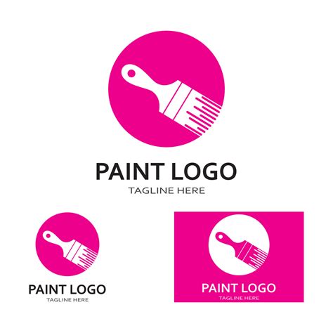 Paint Logo Vector Icon Illustration 10756810 Vector Art At Vecteezy