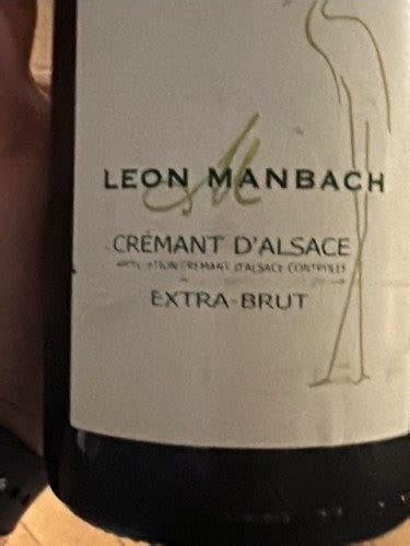 Leon Manbach Cr Mant D Alsace Brut Vivino Australia