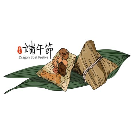 Dragon Boat Festival Vector Art Png Rice Dumpling For Dragon Boat