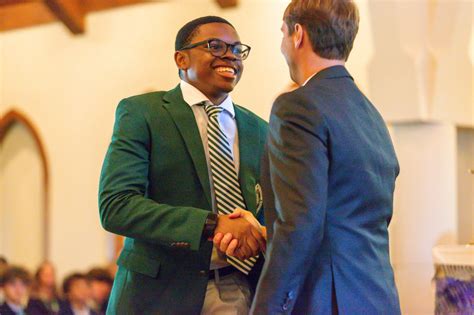 Class of 2023 Receives Green Blazers | Christ School