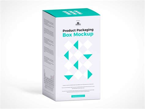 Isometric Box Packaging Psd Mockup Free Psd Templates
