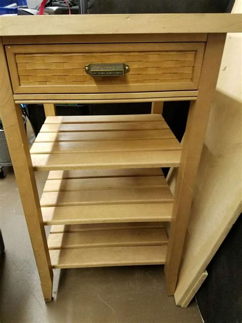 Longaberger Butcher Block Stand For Sale In Waukegan Il 5miles Buy