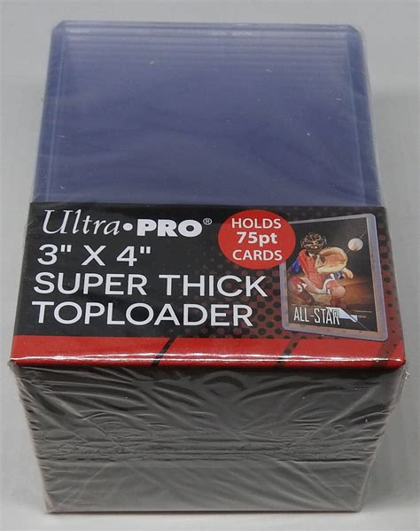 Ultra Pro Top Loaders X Inch Super Thick Pt X Free Uk P P