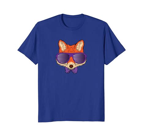 Fox Shirt Men Women Kids Girls Boys Funny Cool Fox Shades T Shirts