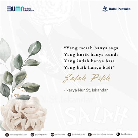 Quotes Buku Balai Pustaka Balai Pustaka