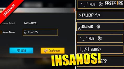 Nombres Para Free Fire Insanos Que Den Miedo 2025 MyTruKo