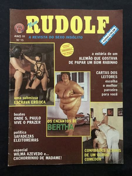 Revista New Rudolf a revista do sexo insólito ero