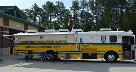 An Inside Look At A 41 Foot Medical Ambulance Bus