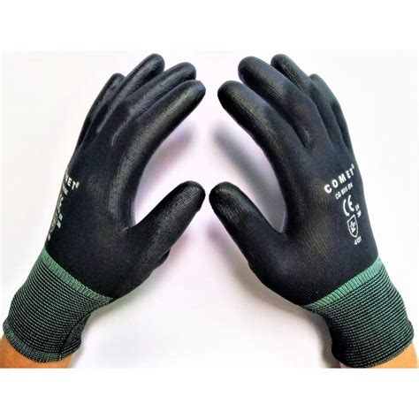 Jual Sarung Tangan Karet Palm Fit Glove Comet Cg Bk Shopee Indonesia