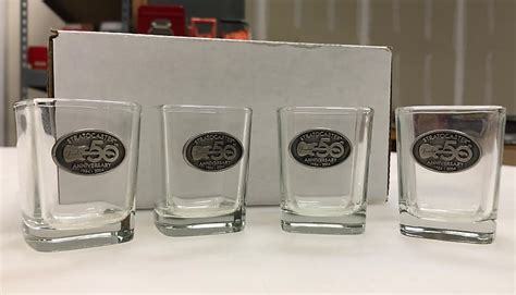 Fender Stratocaster 50th Anniversary Shot Glasses Set Of 4 Reverb