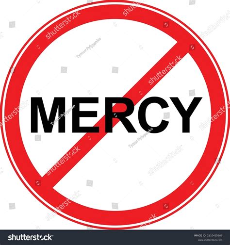 204 No Mercy Vector Images, Stock Photos & Vectors | Shutterstock