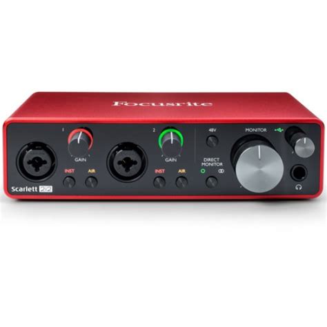 Focusrite Scarlett I Th Gen Usb Audio Interface