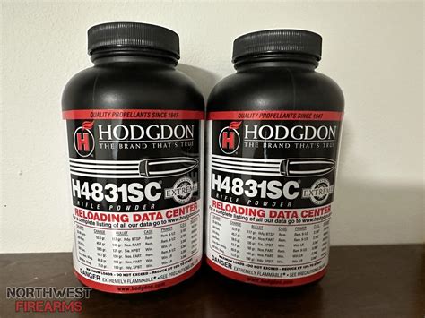 Hodgdon Powder H4831sc Northwest Firearms