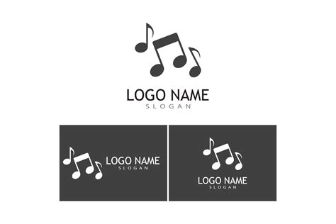 Music Note Vector Logo Graphic by Redgraphic · Creative Fabrica