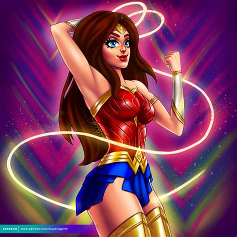 Wonderwoman DC By BuzzingGirls Hentai Foundry