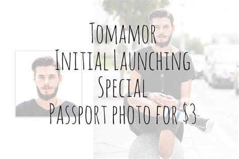 Tomamors Initial Launching Special Discount 3 Passport Photo Premium Quality Passport