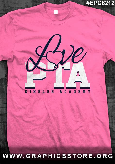 Epg6212 Love Pta Shirt Design Pta Shirts Pta School Pta