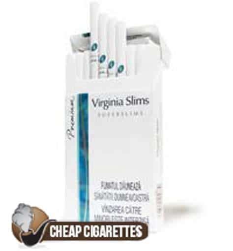 Buy Virginia Super Slims Premium Blue Cigarettes Online Free Shipping