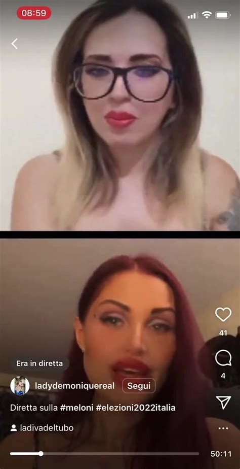 Alisha Griffanti E Lady Demonique Diretta Instagram Solopornoitaliani