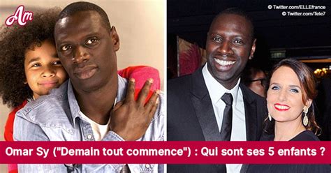 Omar Sy P Re D Une Grande Famille D Couvrez Ses Cinq Enfants