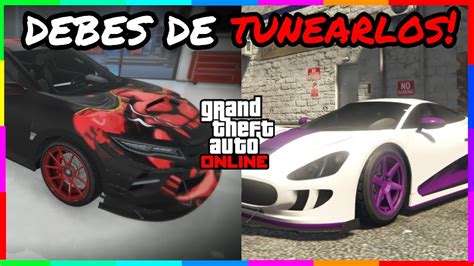 TOP 5 Coches que DEBES TUNEAR en GTA Online Coches más Tuneables